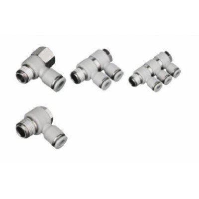 螺纹三通、五通快插接头2