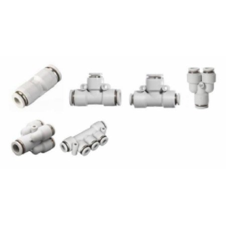 变径直通、三通、五通快插接头